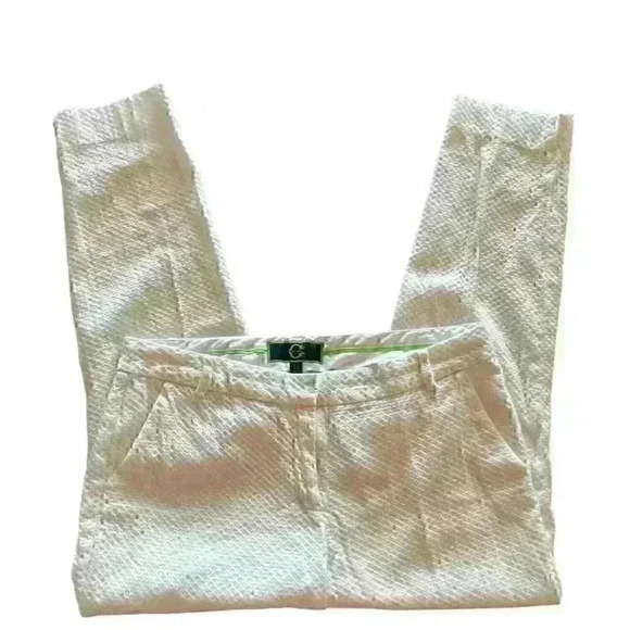 Women's‎ C. Wonder by Christian Siriano White Size 14 Waffle Pattern - Picture 2 of 15